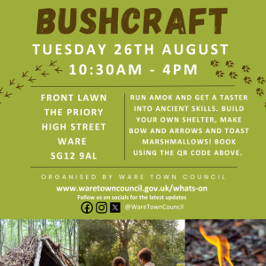 School Holiday Activity – Bushcraft