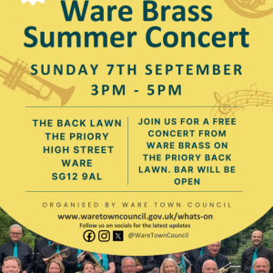 Summer Concert – Ware Brass