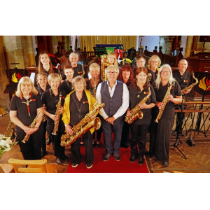 Free pop up sax concert, Old Grammar School