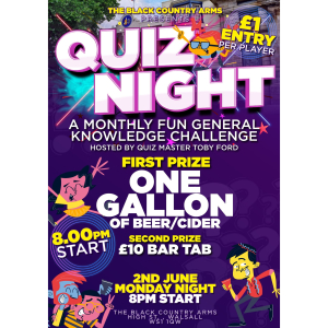 Quiz Night at The Black Country Arms
