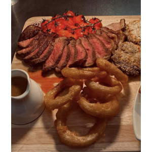 Steak Night at the Albright Hussey Manor