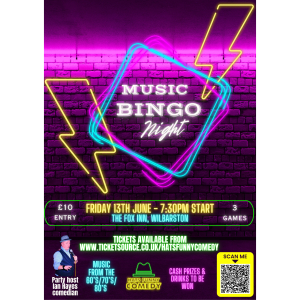 Music Bingo Night at The Fox at Wilbarston