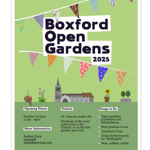 Boxford Open Gardens