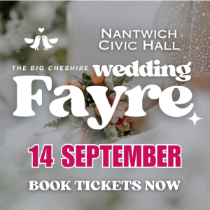 The Big Cheshire Wedding Fair at Nantwich Civic Hall 14th September 2025