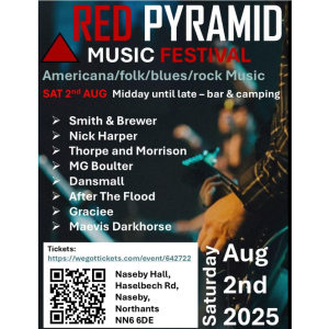 The Red Pyramid Music Festival is a one day roots music celebration featuring incredible Americana / folk / blues / rock music.