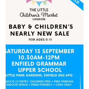 The Little Children's Market Enfield - Baby & Children's Nearly New Sale
