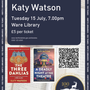 In conversation with Katy Watson