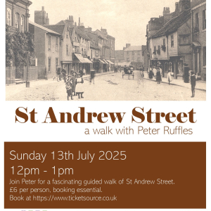 Walks programme – St Andrew Street