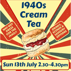 1940s Cream Tea @ St. Martin's Walsall