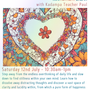 Out of your head, into your heart: Mini retreat