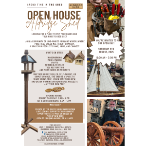 Aldridge Shed's new premises official reopening Day/Fayre