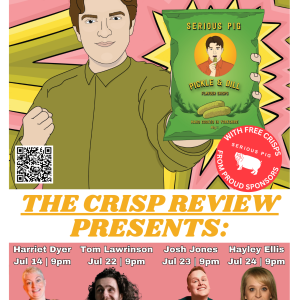 The Crisp Review Presents: Harriet Dyer, Tom Lawrinson, Josh Jones and Hayley Ellis