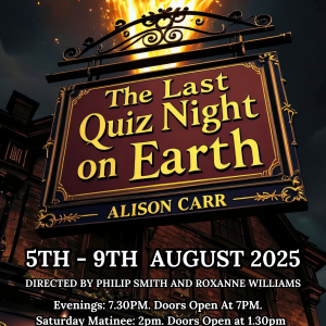 The Last Quiz Night on Earth by Alison Carr (Comedy-Drama)