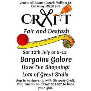 Craft Fair and Destash at All Saints