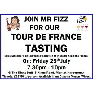 Special 'Tour De France' Tasting - Duncan Murray Wines