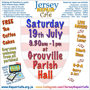 JERSEY REPAIR CAFÉ