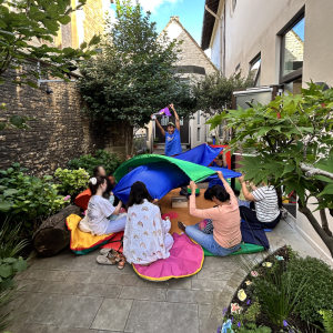 Summertime Stories in the Garden