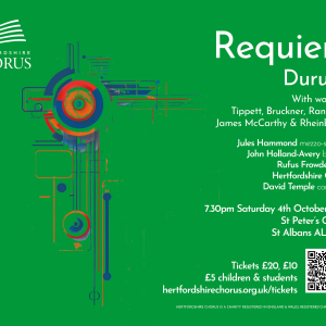 Hertfordshire Chorus presents Duruflé's Requiem