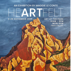 Maggie Le Conte's Art Exhibition - 'HeARTfelt'