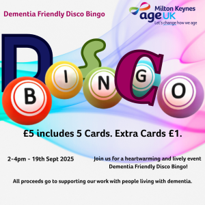 Dementia Friendly Disco Bingo!
