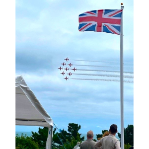 Airbourne tea in Chaseley's beautiful seafront gardens 