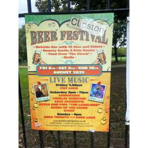 Clipston Beer Festival