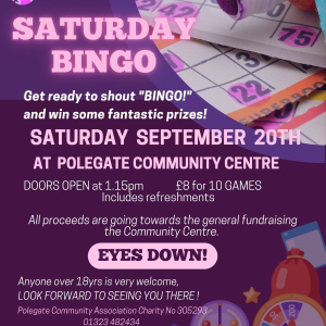 Saturday Bingo