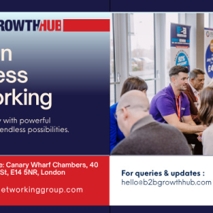 London B2B Growth Hub After Hours Networking Event- 9th Sep 2025
