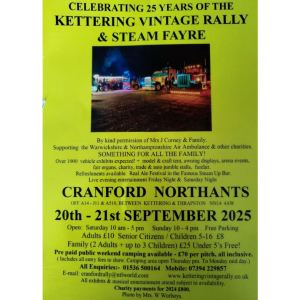 Kettering Vintage Rally and Steam Fayre