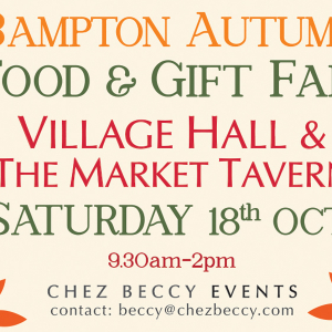 Bampton Autumn Food & Gift Fair 2025