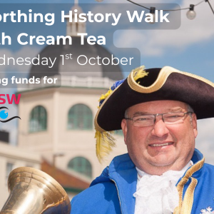 Worthing History Walk with Town Crier Bob Smytherman