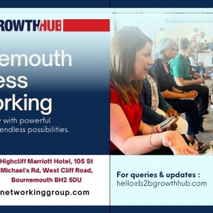 Bournemouth B2B Growth Hub Business Networking Event- 2nd October 2025