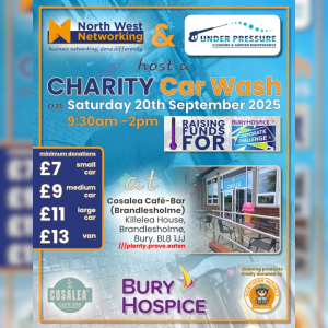 North West Networking & Under Pressure Charity Car Wash