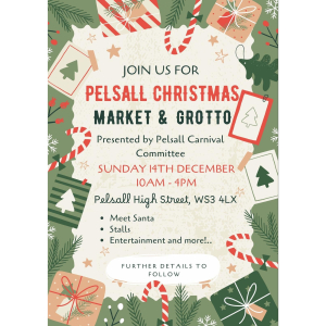 Pelsall Christmas Market and Grotto in Walsall
