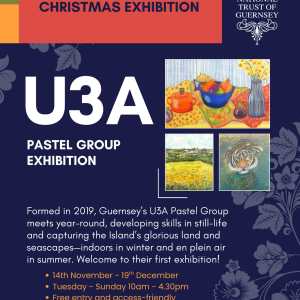 The U3A Guernsey's Pastel Group Exhibition