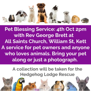 Pet Blessing at All Saints