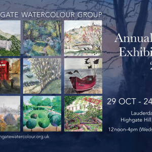 Highgate Watercolour Group Annual Art Exhibition