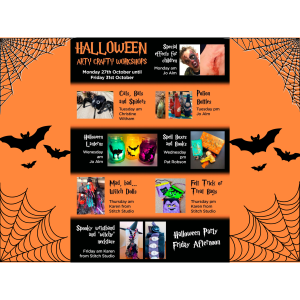 Halloween Arty Crafty Workshops