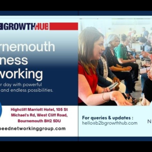 Bournemouth B2B Growth Hub Business   Networking Event- 6th November 2025