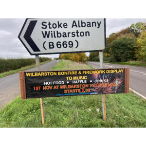 Bonfire & Firework Display at Wilbarston