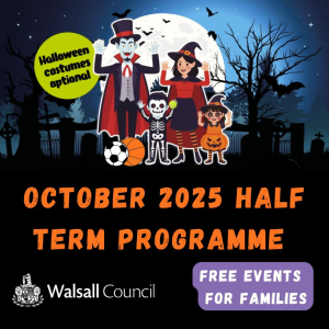 Family Halloween Activities across Walsall this October Half Term