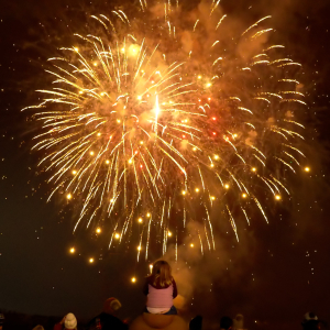 Award winning firework experts help to  illuminate Staffordshire skies 