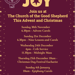 Christmas Services at The Church of the Good Shepherd