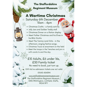 A Wartime Christmas at The Staffordshire Regiment Museum