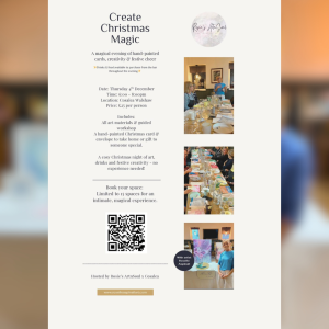 Christmas Card Workshop with Roselle