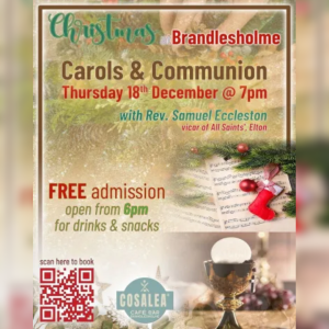 Carols and Communion at Cosalea Brandlesholme