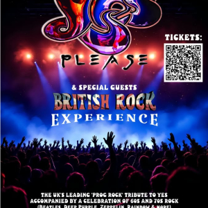Yes Please and Special Guests British Rock Band (Rotary King's Lynn Priory event)
