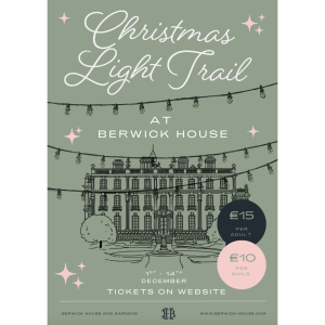 Berwick House Christmas Light Trail 2025 | Shrewsbury Event