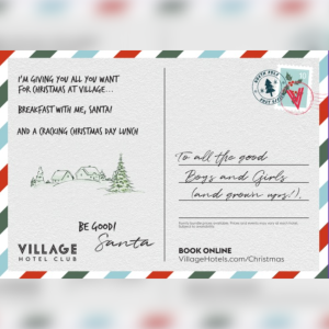 Breakfast with Santa at Village Hotel Bury