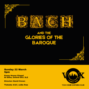 Bach and the Glories of the Baroque - vOx Chamber Choir